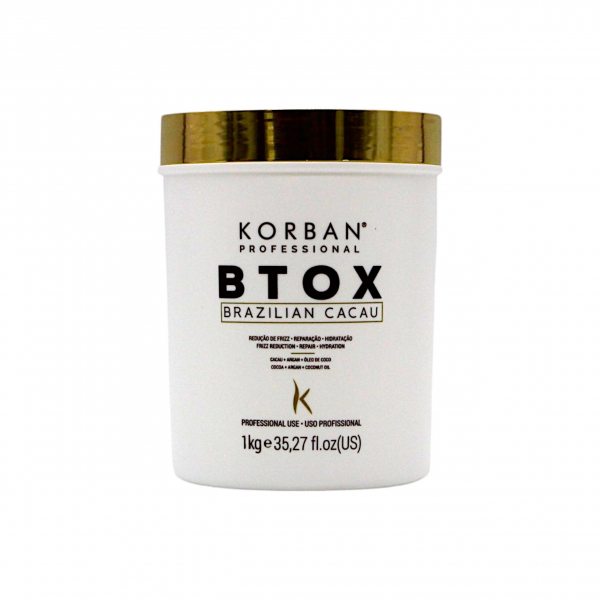 Korban Hair Btox Brazilian Cacau 1 kg